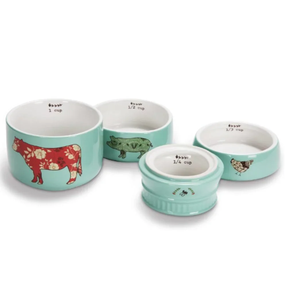 Mason jar measuring cup set